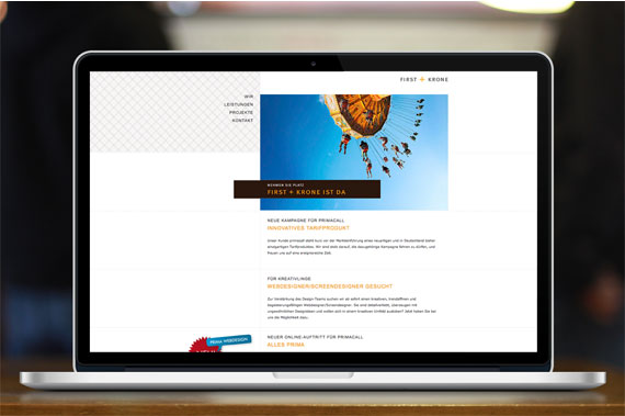 website First + Krone GmbH